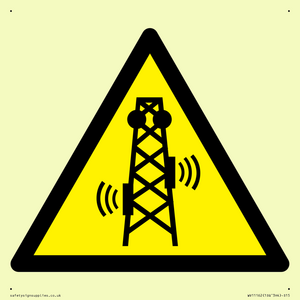 W503 Warning: RF radiation transmitter